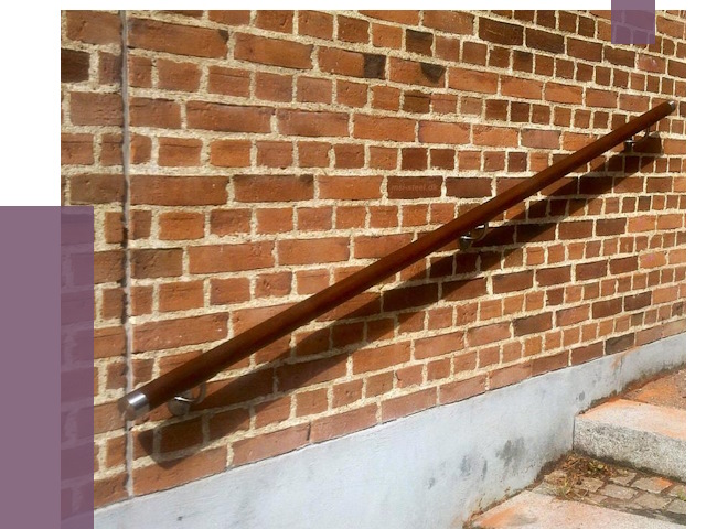 Изготовление пристенных поручней в Кронштадте от 4539 руб. — ПРОЛЁТ-Крн