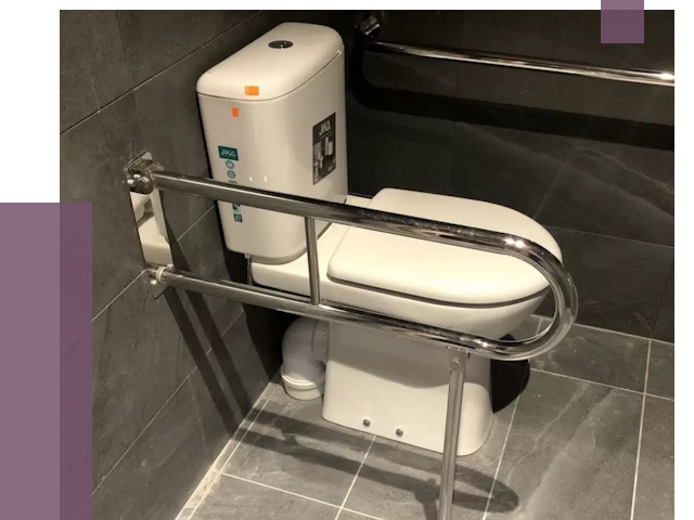 Поручни для санузлов в Кронштадте от 4382 руб.  | ПРОЛЁТ-Крн