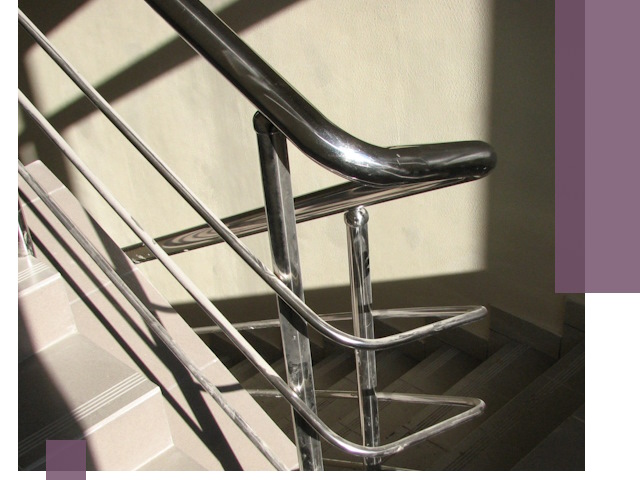 Поручни из нержавеющей стали под ключ в Кронштадте